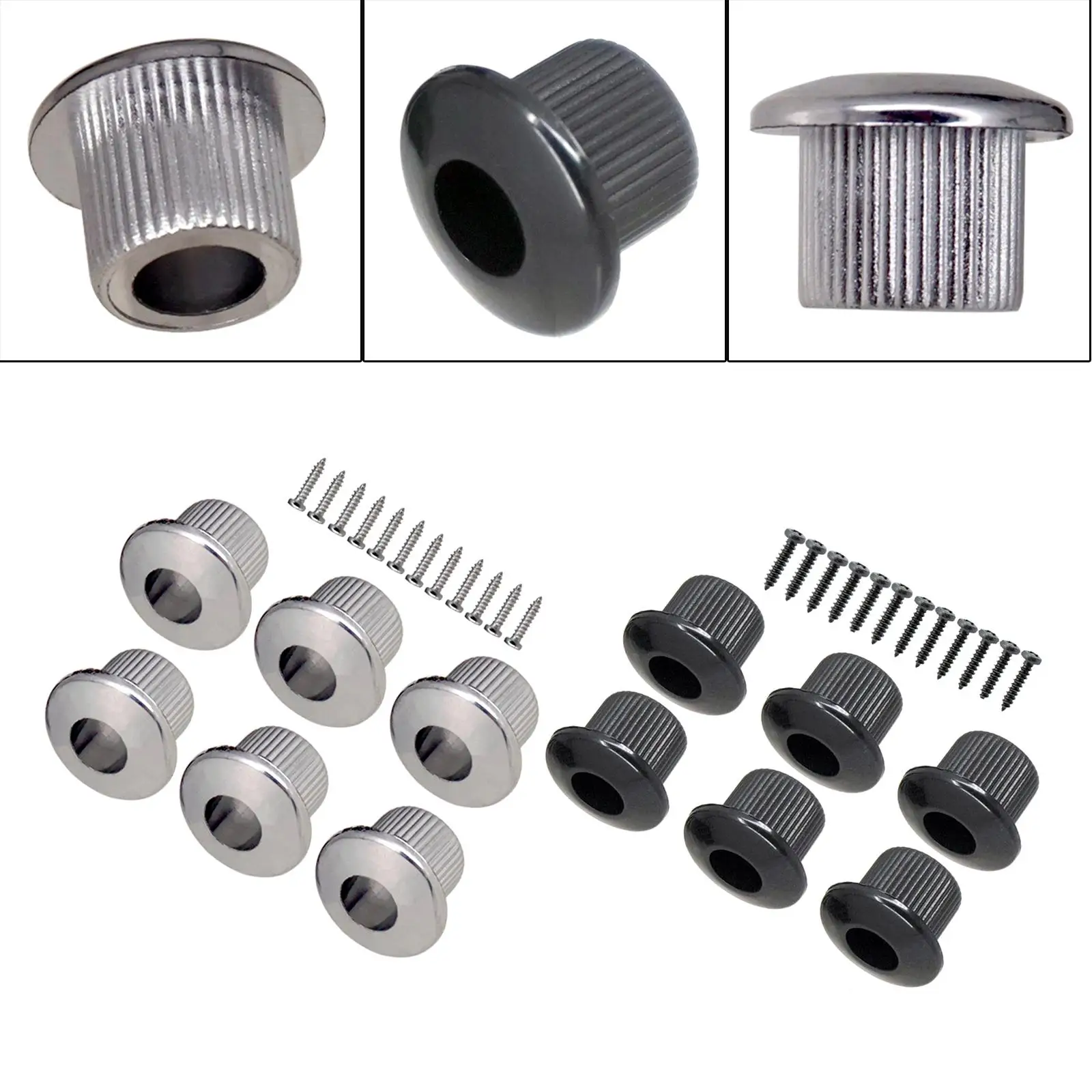 Guitar Tuners Conversion Bushings Ferrules for Vintage Guitar Tuning Keys