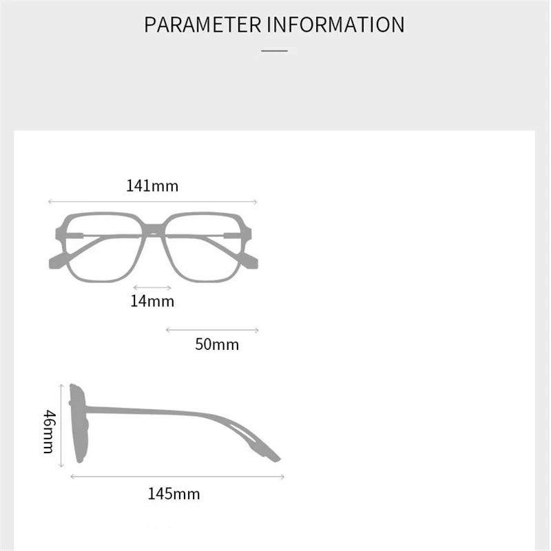 Blue Light Blocking Student Round Prescription Glasses For The Nearsighted TR90 UV400 Minus Diopter Glasses 0 -0.5 -0.75 To -6.0