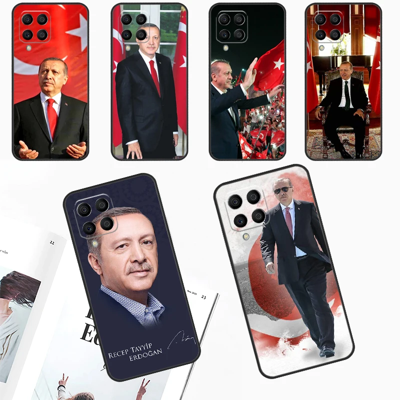 President Turkey Recep Tayyip Erdogan Case For Samsung Galaxy M55 M21 M31 M51 M12 M32 M52 M20 M13 M23 M33 M53 M14 M34 M54 M30s