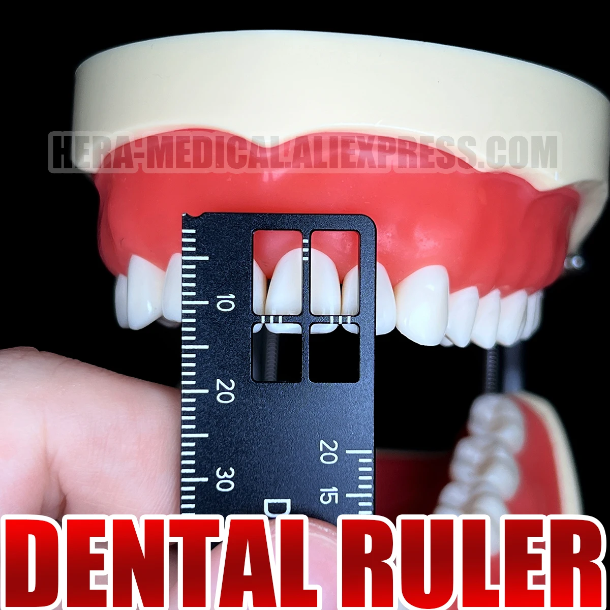 

New Dental Precision Measuring Ruler Medical Tool For Photography And Dentistry