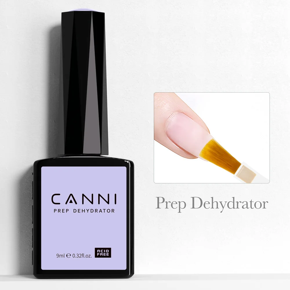CANNI HEMA/TPO FREE 9ML Primer Base Coat Topcoat und Color Gel Polish Base Soak Off UV LED Fast Dry Nail Liquid Manicure Gel DIY