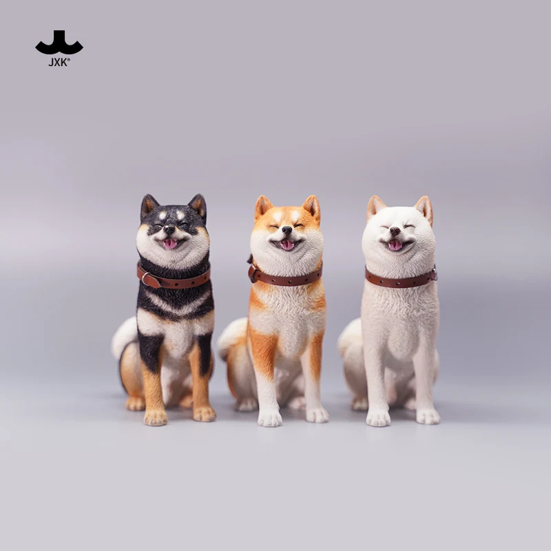 

В наличии Jxk 1/6 Happy Shiba Inu, имитация щенка, кукла, периферийная модель, украшение ручной работы, кукла, усовершенствованное украшение автомобиля