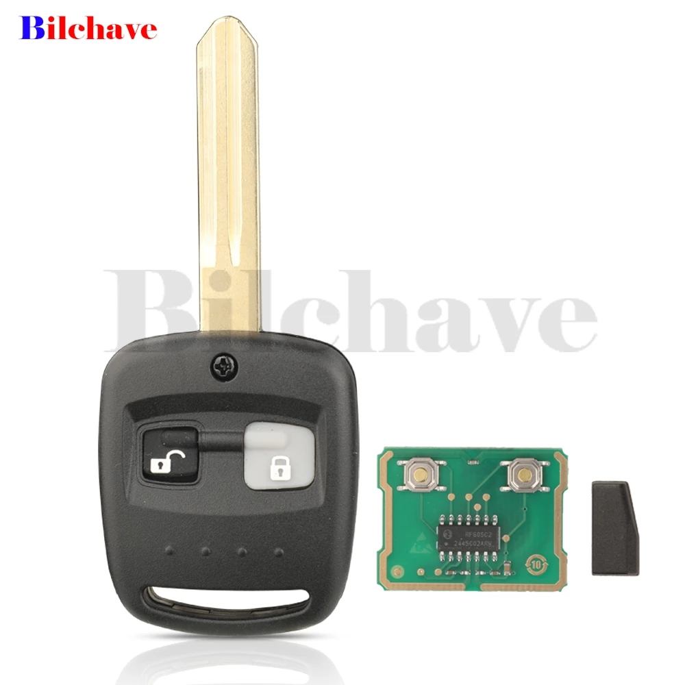 Jingyuqin 315 MHz FSK/433 Mhz VRAGEN 4D62 chip 2 Knoppen Voor Subaru Forester 2000-2010 Impreza 2001-2007 Afstandsbediening Autosleutel Fob Controle