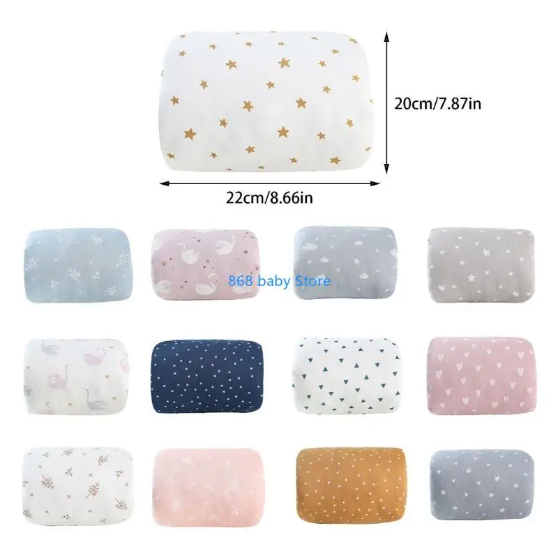 29EE Bantal Makan Botol Katun Cetak Bantal Lengan Menyusui Bayi