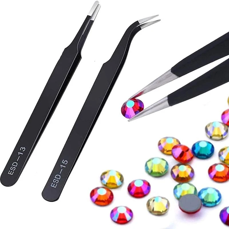 N5KA 11Pieces Stirring Needle Spoon Tool Tweezer Tool for Silicone Resin Mold DIY