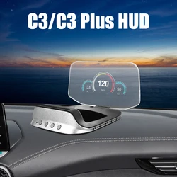 C3 HUD Auto Projector Hud Navigation GPS obd2 Speedometer Head Up Display Car Accessories