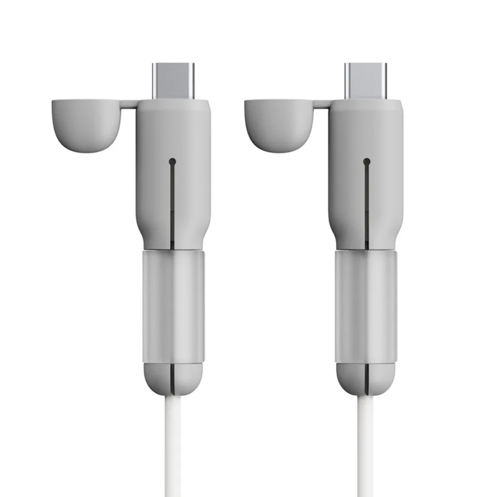 New Silicone Type-C Cable Protector Dustproof Anti-tear Data Cable Protective Cover Soft Cord Saver Data Line Accessories