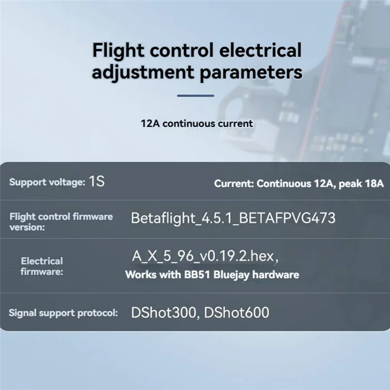 Durable-Matrix 1S 3-IN-1 AIO Brushless Flight Controller With12a ESC ELRS 2.4G Receive Fordji O4 1S HD Whoops Drones