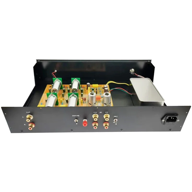 Sunbuck High gain Vinyl Class A single-ended 12AX7 tube preamp Vinyl Phono Amplifier MM MC Phono Preamp Tube Amplifier
