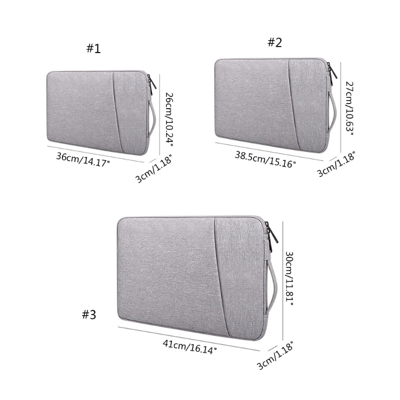 2023 nueva bolsa para ordenador portátil funda impermeable para portátil 13,3 14 15 15,6 pulgadas para iPad para Macbook Air Pro