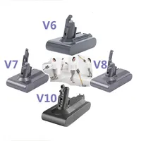 8000mAh for Dyson V6 V7 V8 V10 Rechargeable Bateria SV10 SV11 SV12 SV09 Vacuum Cleaner Battery DC58 Battery for Sony Battery Cel