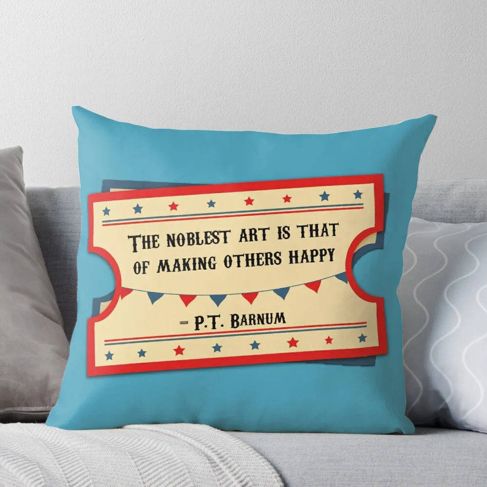 

P.T. Barnum - The Greatest Showman Throw Pillow Pillowcases For Pillows covers for pillows Pillow Decor