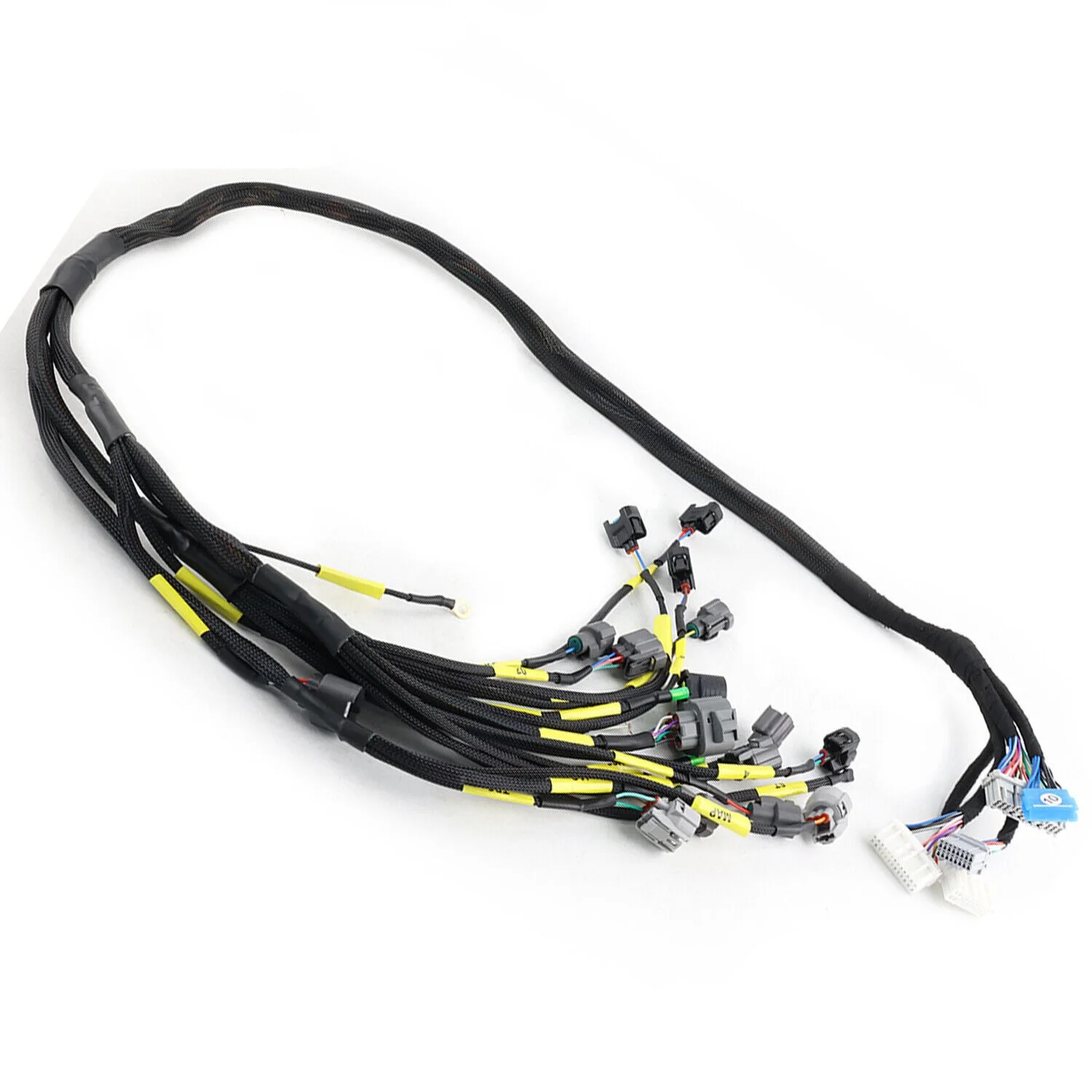 1set CNCH-OBD2-1 CNCHOBD21 Tucked Engine Harness for Honda Civic Integra B16 B18 D16, OBD2 Budget B-Series Engine Wiring Harness
