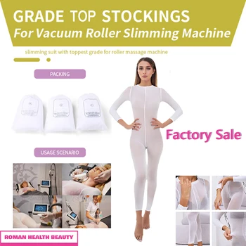 Fabrika Satışı-Tek Kullanımlık Bodysuit Vakum Rulo Masaj Takım Elbise Seti Selülit Tedavisi Için Yeniden Kullanılabilir Masaj Tulumları Vücut Şekli