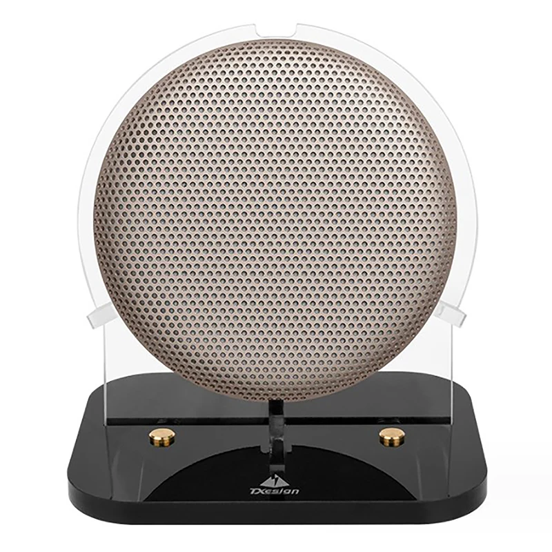 Acrylic Speaker Desktop Stand Screw Fixation Speaker Rack Anti-slip With Cushion Pad Accessories For Beosound A1/A1 2nd