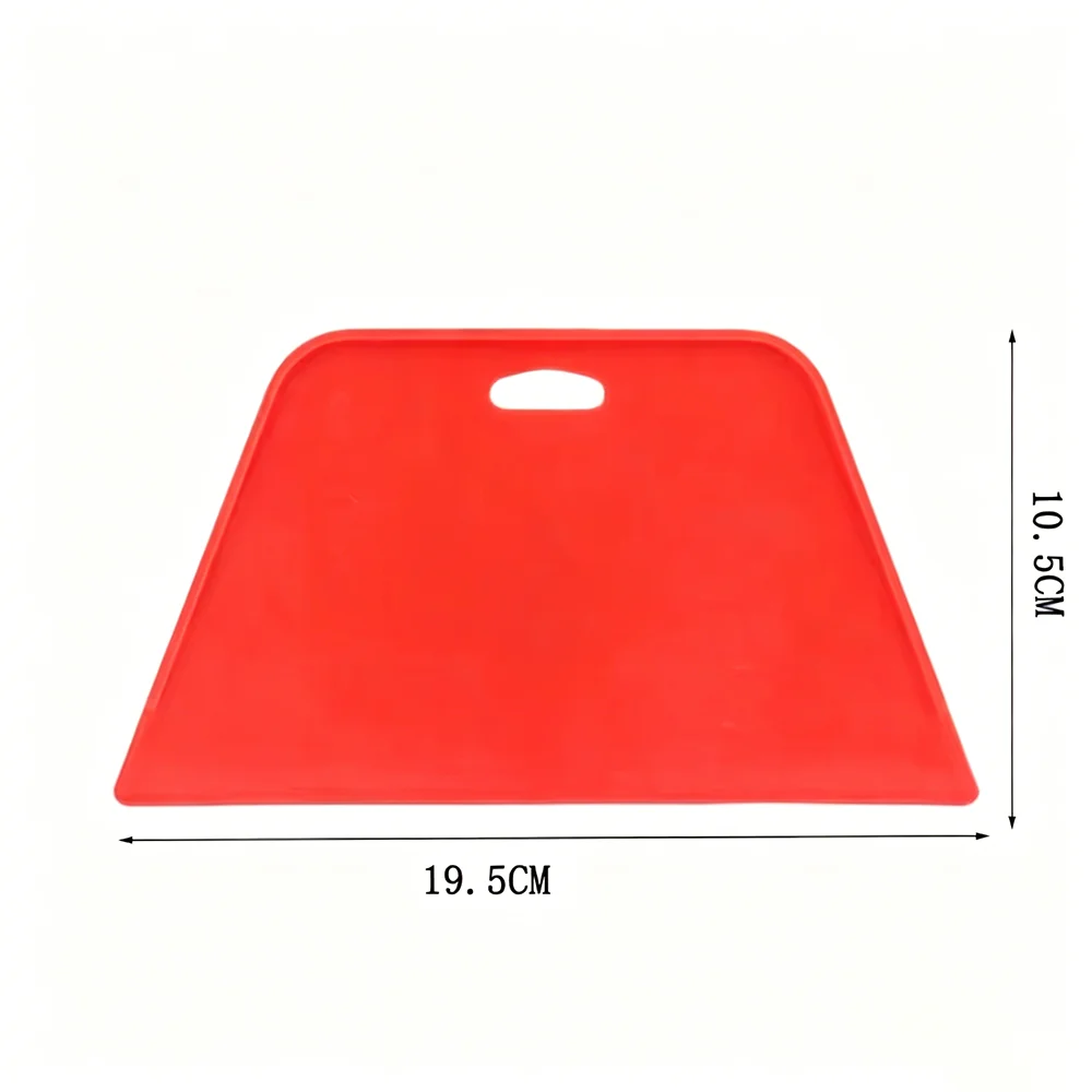 3 Pcs/Lot Versatile Felt & Deer Skin Large Red Big Squeegee Wrap Application Tool for Car Film Sticking  Car Wrap Tools