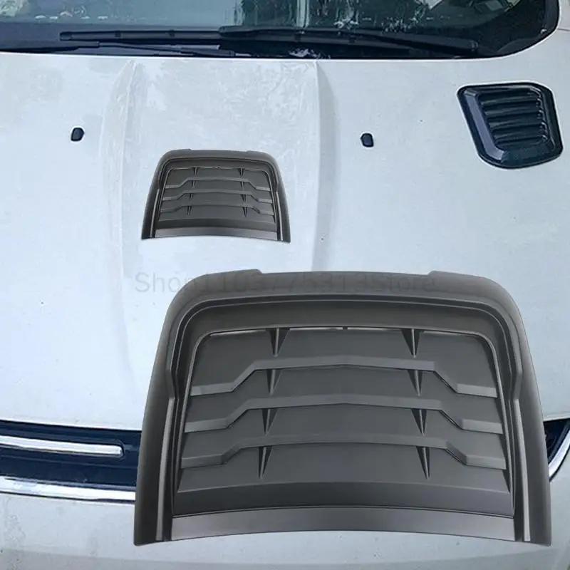 Car engine hood vent intake hood ventilation hood car modification universal engine hood decoration air outlet accessories