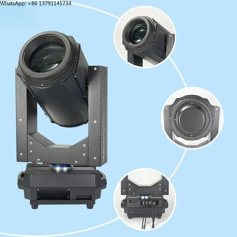 380W DMX Outdoor Waterproof Moving Head Light Sky Beam Searchlight Super Beam 380 with Sharp Focus for Events And Venues