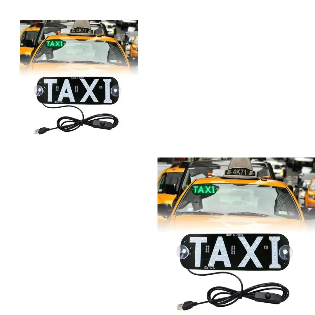 XA6H Sign Led Car Windscreen Cab Lamp 5V Windshield Guiding Light