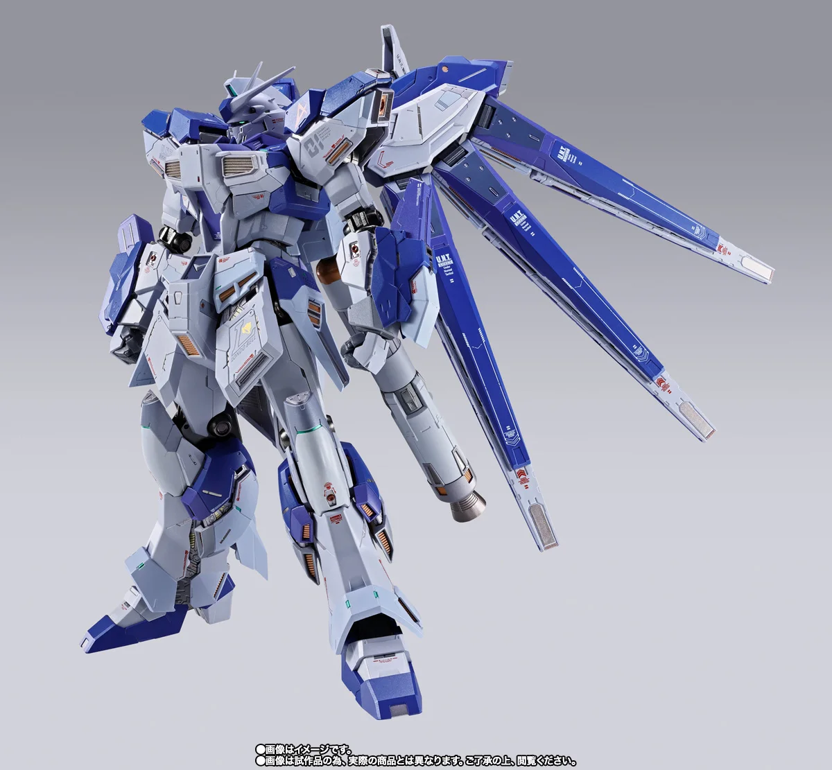

В наличии Оригинальная модель Bandai Metal Build Hi-V Gundam: Аниме-фигурка Mobile Suit Gundam Char's Counter Attack