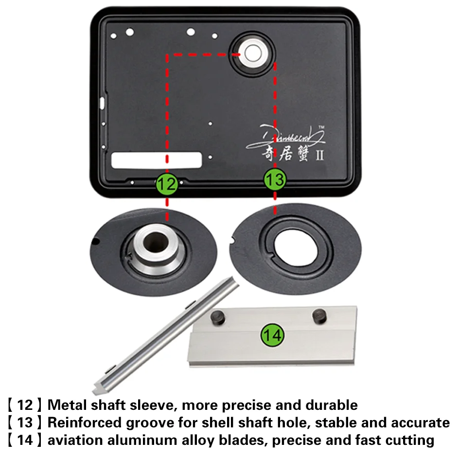 HERMIT CRAB plateado 6,5mm doble guía fabricante de cigarrillos almohadilla antideslizante de pie romano fabricante de cigarrillos Manual doble guía cigarrillo
