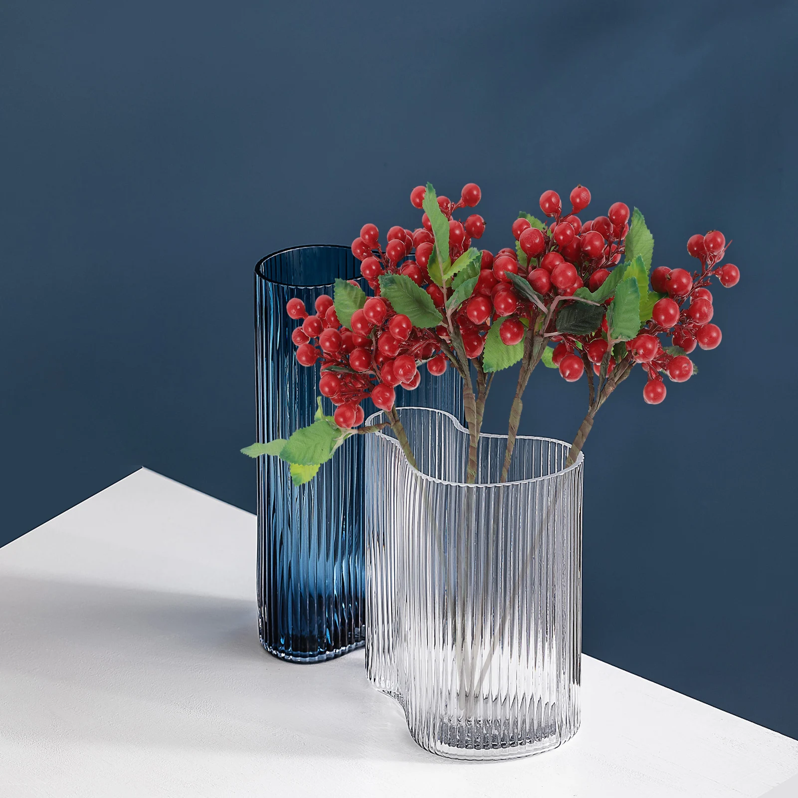 

Berry Simulation Berries Decoration Ornaments for Christmas Tree Simulated Branches Holly Artificial Plant Centerpieces