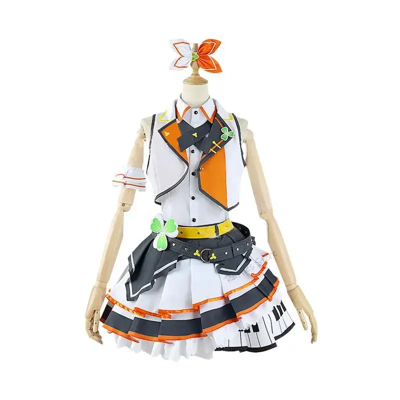 Kiritani Haruka Cosplay Hanari Minori Momoi Airi Hi no Mori Shizuku Cosplay Anime Progetto Sekai Costumi di Scena Colorati