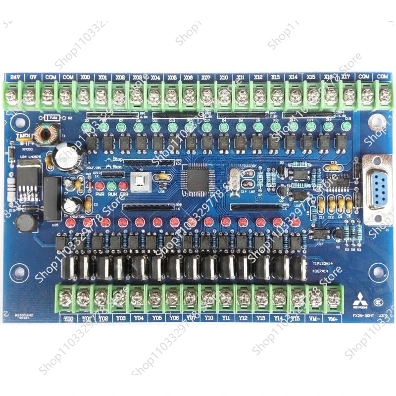 Industrial control board FX2N-30MT (enhanced version) programmable controller online monitoring PLC