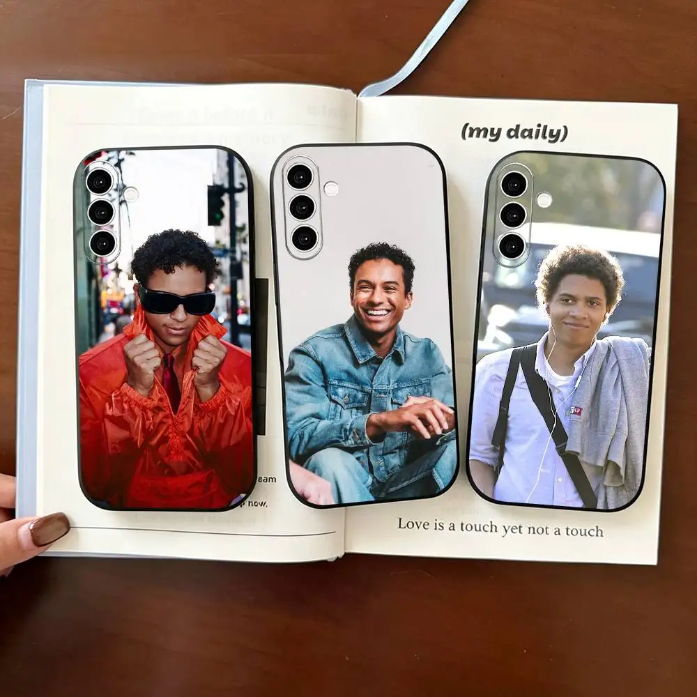 Чехол для телефона Jaafar Jackson для Samsung Galaxy A73, A72, A71, A70, A53, A52, A51 и других моделей, мягкий черный чехол