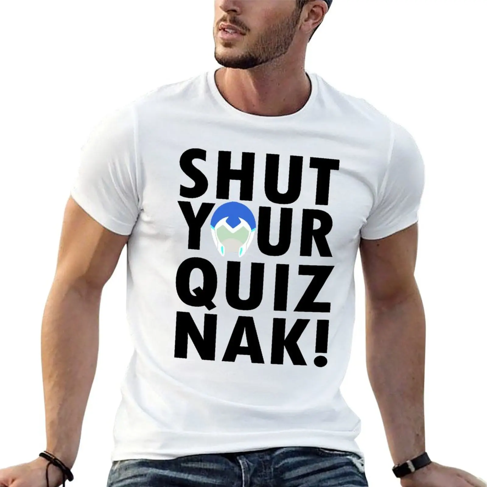 

Voltron Inspired Shut Your Quiznak Quote T-Shirt g man t shirts for men man t shirts for men T-Shirt
