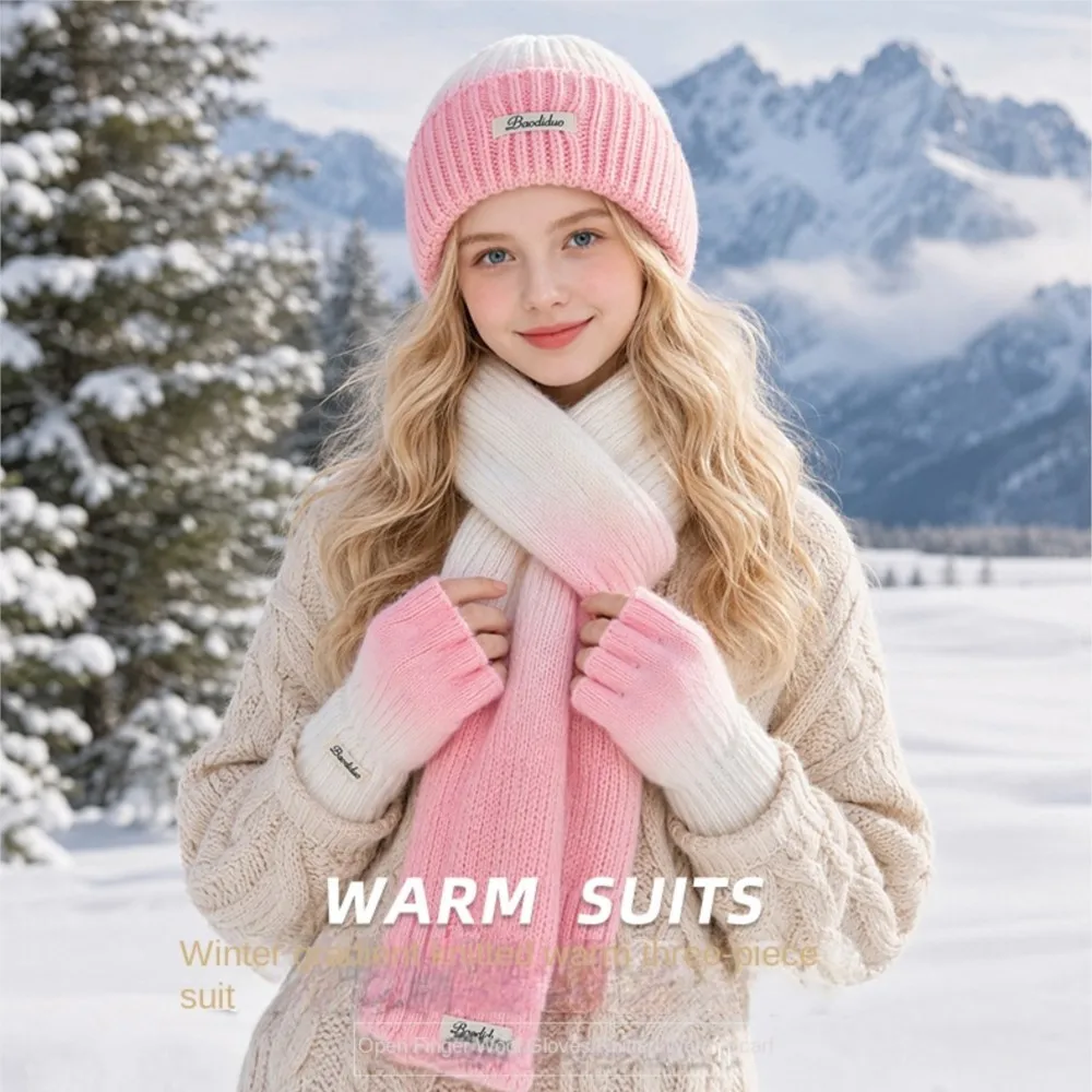 ensemble-cadeau-chaud-et-confortable-3-pieces-bonnet-gants-et-echarpe-bonnet-tricote-a-bord-cotele-pour-l'hiver-la-neige-et-les-montagnes-rose-et-bleu-pour-femme-style-classique-a-porter-au-quotidien