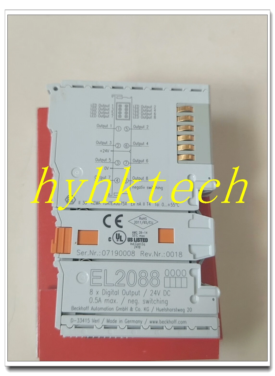 EL2088  EL1088  Original Digital quantity terminal module, 100% tested before shipment