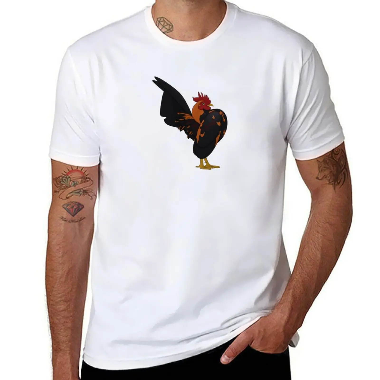 

Serama Rooster T-Shirt man t shirt summer t shirt men 100% cotton luxury brand T-Shirt
