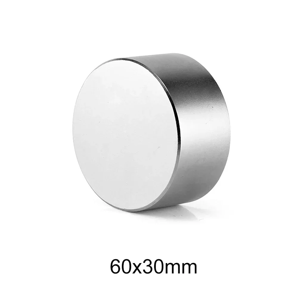 

60x30 mm Big Round magnets 60mm X 30mm Neodymium Magnet Disc 60x30mm N35 Permanent Rare Earth Magnet Strong 60*30 mm