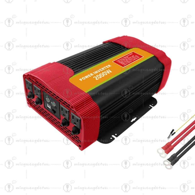 2000W Household Solar Inverter, 12V to 110V High Power Converter