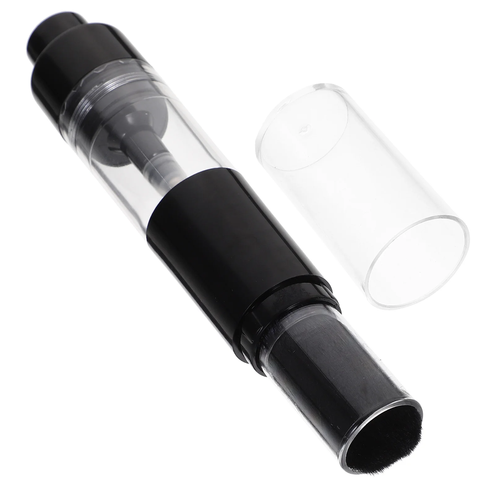 

Powder Brush Press Type Durable Makeup Brush Refillable Bottle Blush Foundation Travel Nail Dust Remover Foundation