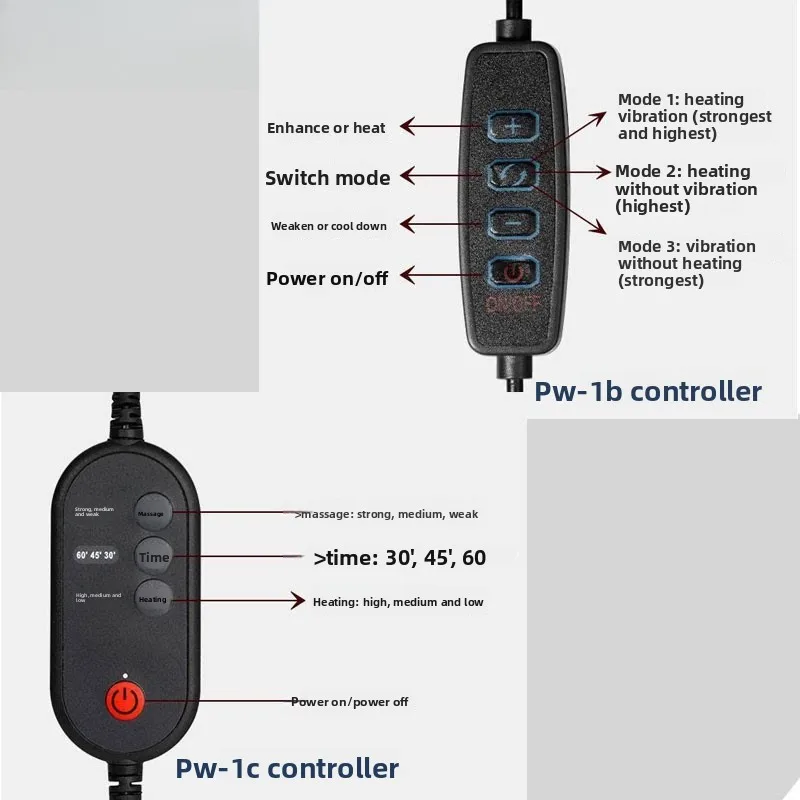 Portable Electric Personal Massager, Heating Vibration Multi‑Function Body Care Device, Small Household Massage Instrument