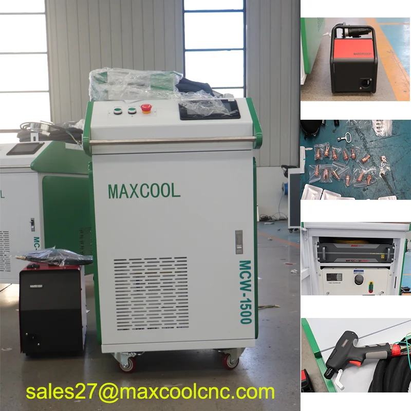 

Handheld 1500W 2000W 3000W Metal Sheet Steel Tube Hand Held Fiber Laser Welding Cutting Machine