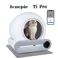 Tonepie Automatic Smart Cat Litter Box Self Cleaning App control  Pet Toilet Litter Tray Ionic Deodorizer Pet  Arenero Gato 65L