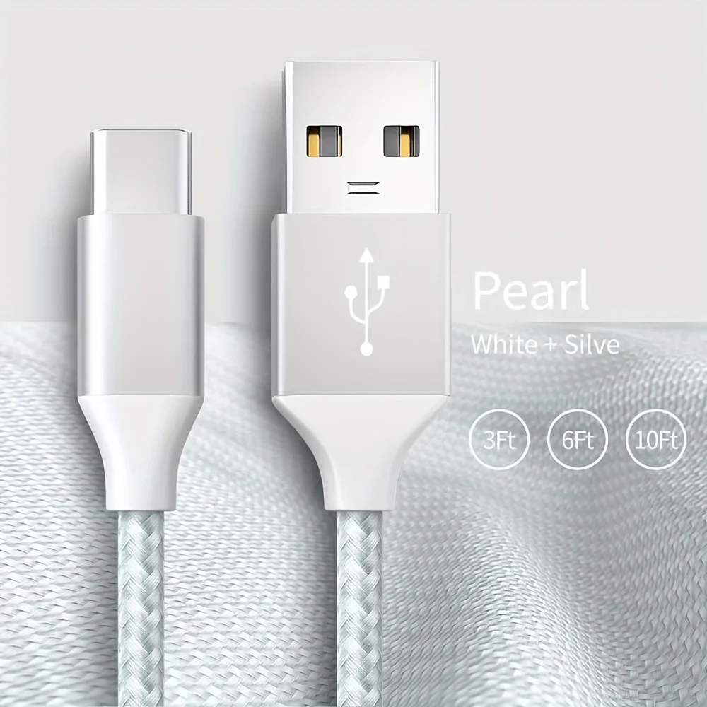 1 ST USB A naar USB C kabel snel opladen Type C oplaadkabel geschikt voor iPhone 16 15 Pro Pro Max Plus geschikt voor Samsung S24 - afbeelding 1