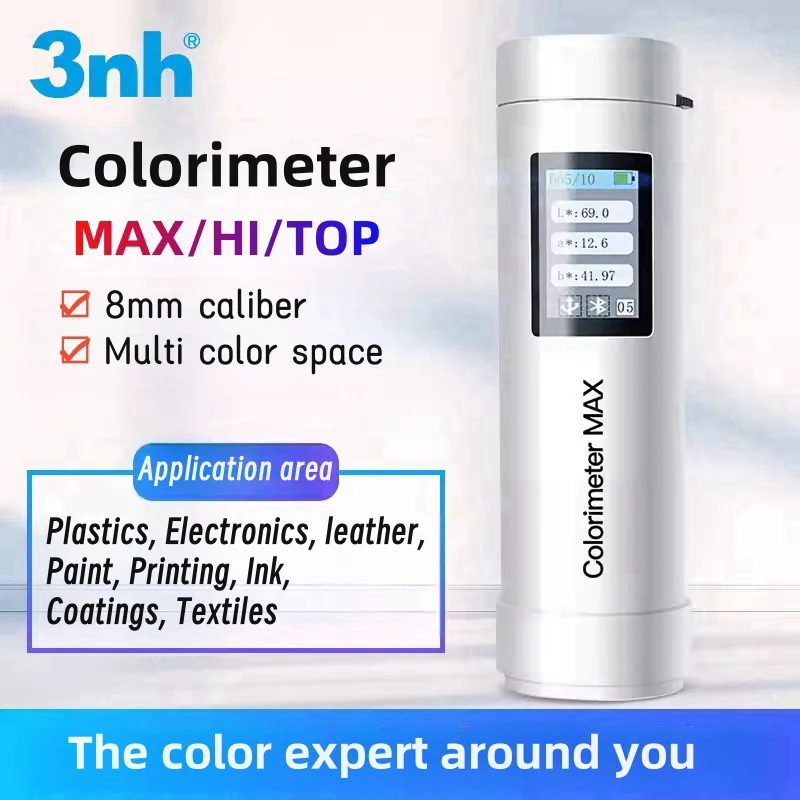 3nh mini digital colorimeter handheld Spectrophotometer portable Color Analyzere Lab,RGB, search for RAL and Pantone color codes