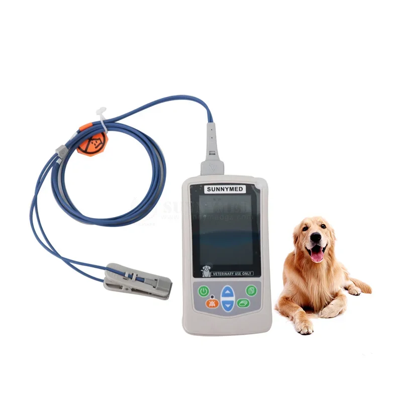 SY-W001N-1 Color Screen Display Handled Veterinary Equipment Portable Veterinary Pulse Oximeters