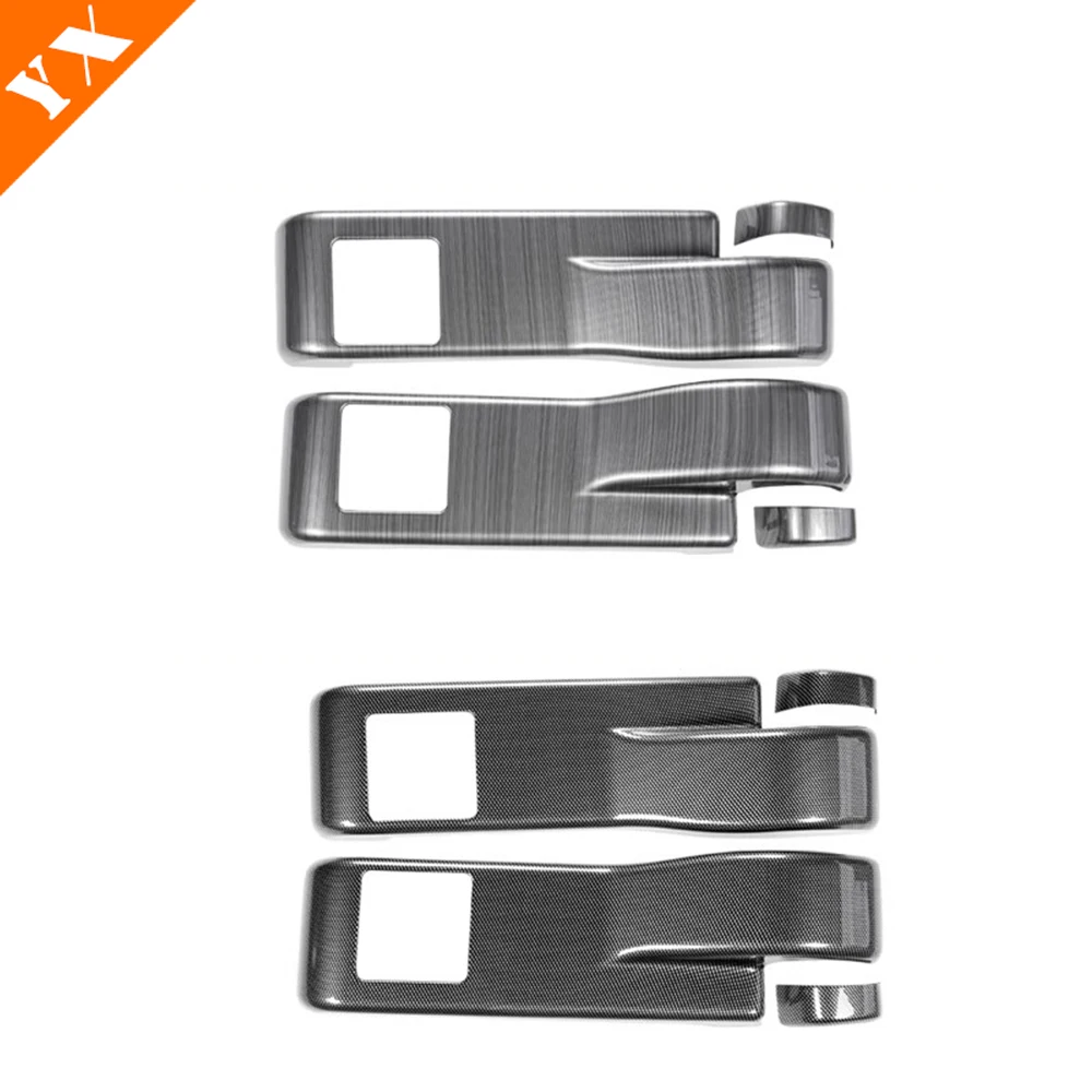For BYD M9 2025 2026 accessories plastic Carbon Car Third Row Seat Track Protection Cover, Trunk Seat Track Decorative Cover