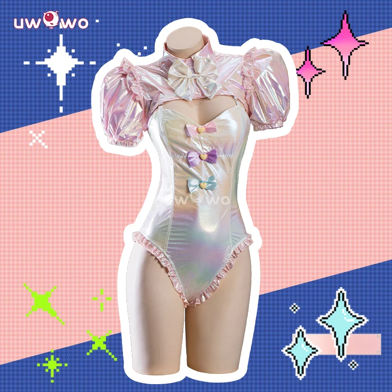 

UWOWO Collab Series: KAngel Cosplay Needy Women Overdosee KAngel Swimsuit Cosplay Costume Summer Halloween Costume