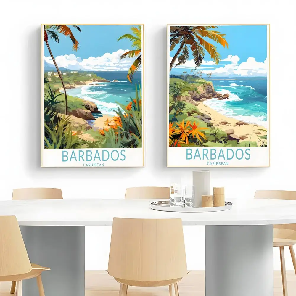 Travel Scenery Seaside Comfortable Art Poster Wall Art Print Poster Decorative Mural Home Decor Gift Unframed