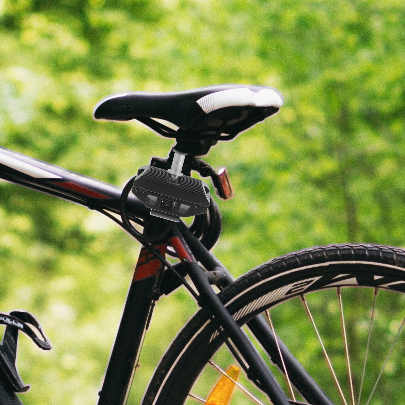 

Bicycle Seatpost Clamp Saddle Mounting Bracket Black Double Rails Connection Fixing Clip Lightweight Durable Wear Resistant Easy