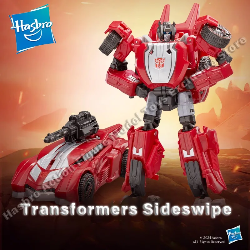 In Stock Hasbro Transformers Sideswipe Action Figures Model Toy Collectible Mobile Robot Model Toys Children's Gift