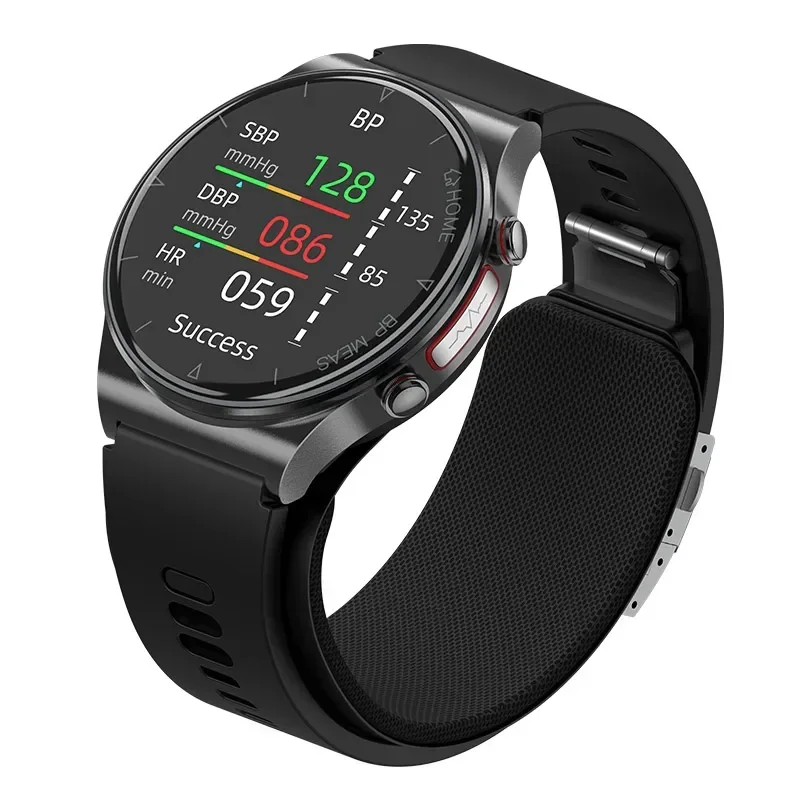 2025 Nuevo reloj inteligente con bomba de aire de precisión Airbag para hombres, reloj inteligente con control de salud ECG de presión arterial verdaderamente con precisión para personas mayores