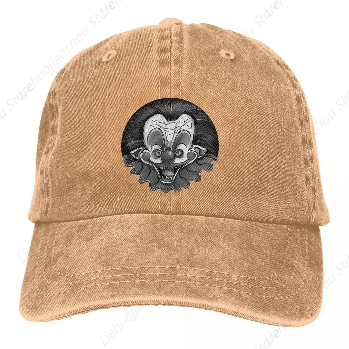 Summer Cap Sun Visor 80s Retro Hip Hop Caps Killer Klowns From Outer Space Film Cowboy Hat Peaked Hats