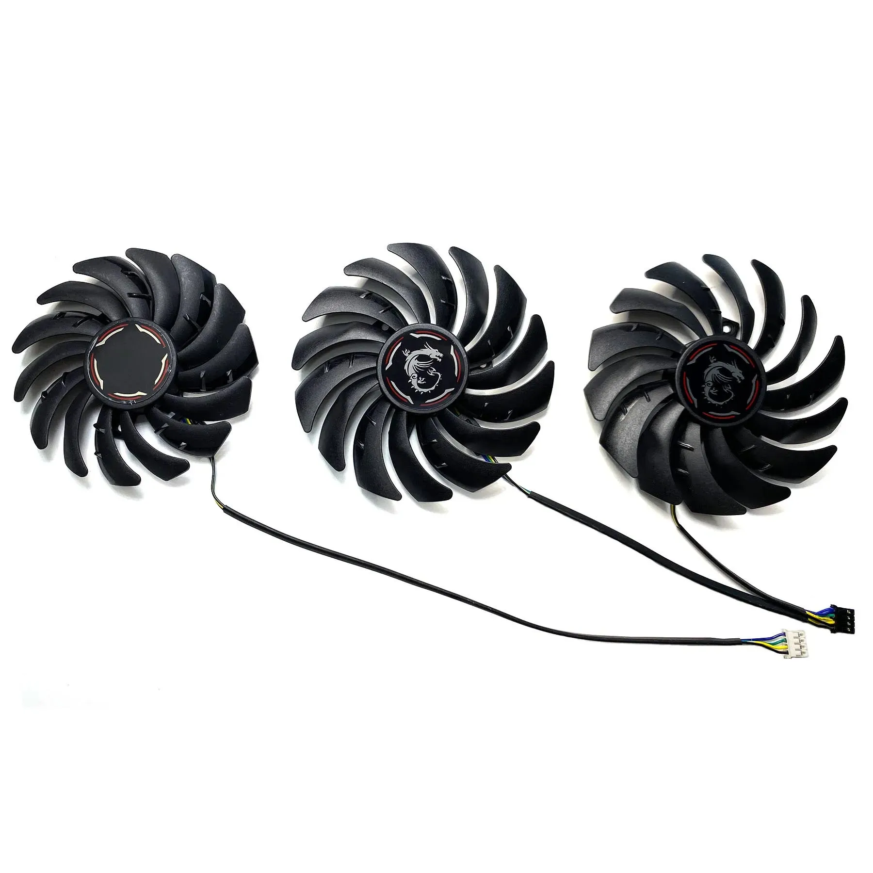 New For MSI GeForce RTX2070S 2080 2080S 2080ti GAMING X TRIO Graphics Card Replacement Fan PLD09210S12HH PLD10010S12HH